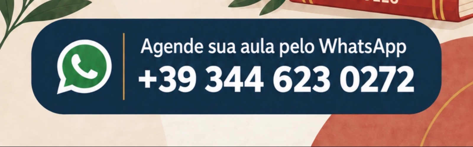 Aulas de Italiano e Inglês