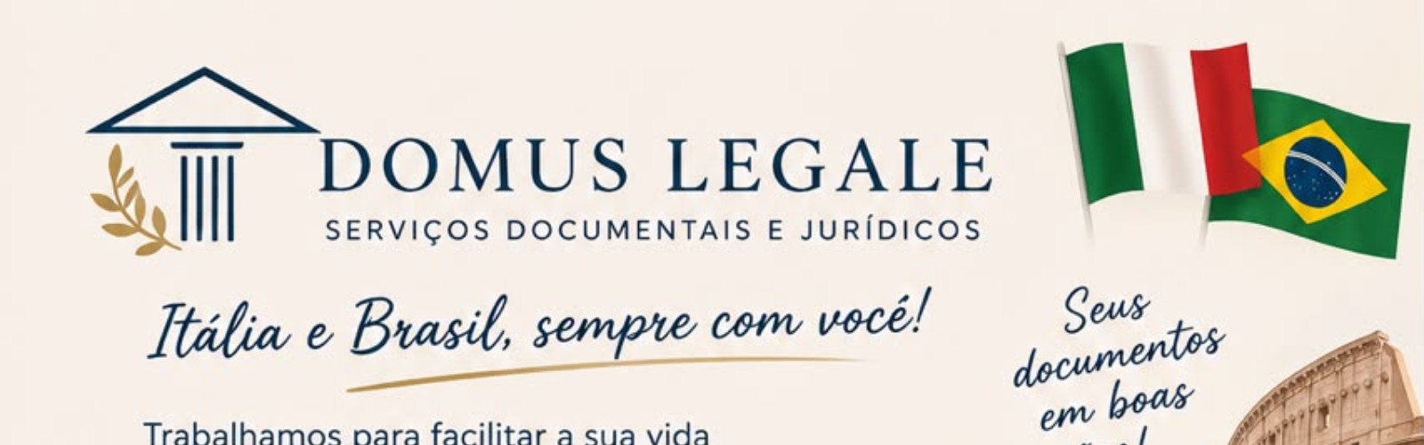 Assessoria Documental Itália 🇮🇹 e Brasil 🇧🇷 | AIRE, Passaporte, Identidade, CPF e Certidões