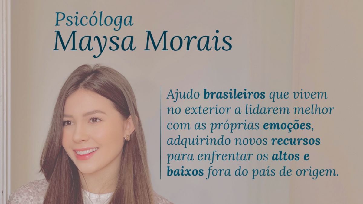 Psicóloga para brasileiros que vivem no exterior