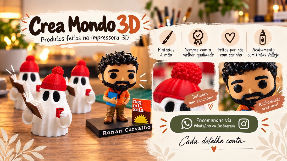 Impressão 3D personalizada